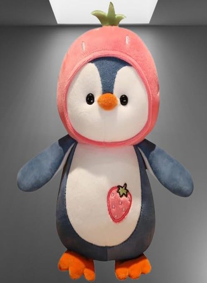 CHIRKUT Trendy Soft Stuffed Cartoon Toys for Kids | Birthday Gift for Baby Boys/Girls (Pink Penguin 12) - Image 4